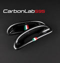 Cover in Carbonio per Foro Passante Sedile – Fiat 500 / Abarth 595