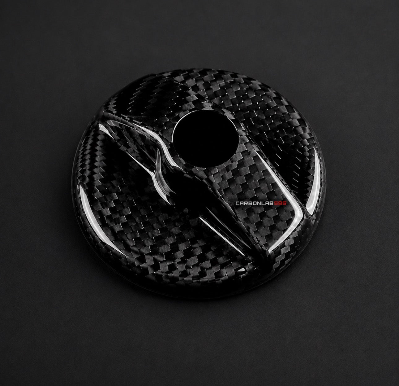 Cover Tappo Benzina in Fibra di Carbonio – CarbonLab595